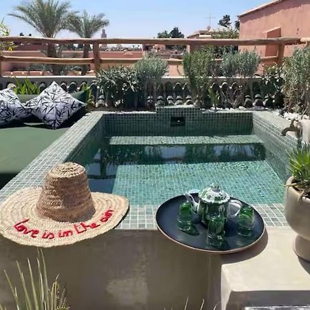 Riad Ptit Kech, Bassin Terrasse - Petits Dejeuners Marrakesh Exterior photo
