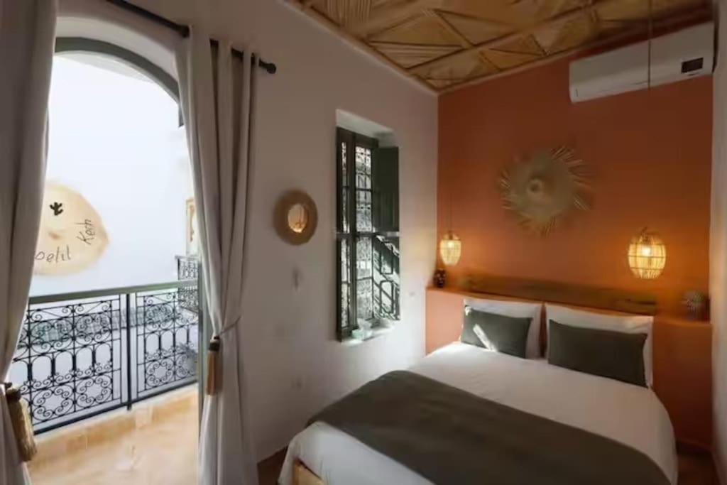 Riad Ptit Kech, Bassin Terrasse - Petits Dejeuners Marrakesh Exterior photo